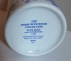 Vintage SPODE Blue Room Collection THYME Spice Jar BLUE ROSE Made in England — photo 3