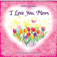 Blue Mountain Arts 2026 Wall Calendar – I Love You, Mom