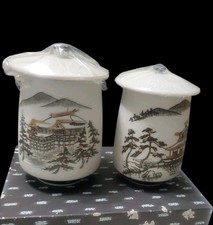 Japanese Tea Cups Yunomi Style Set of 2