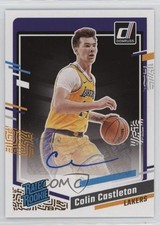 2023-24 Panini Donruss Rated Rookie Signatures Colin Castleton #284 Auto 6o3