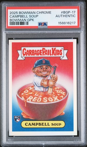 Kristian Campbell #BGP-17 2025 Bowman Chrome GPK card