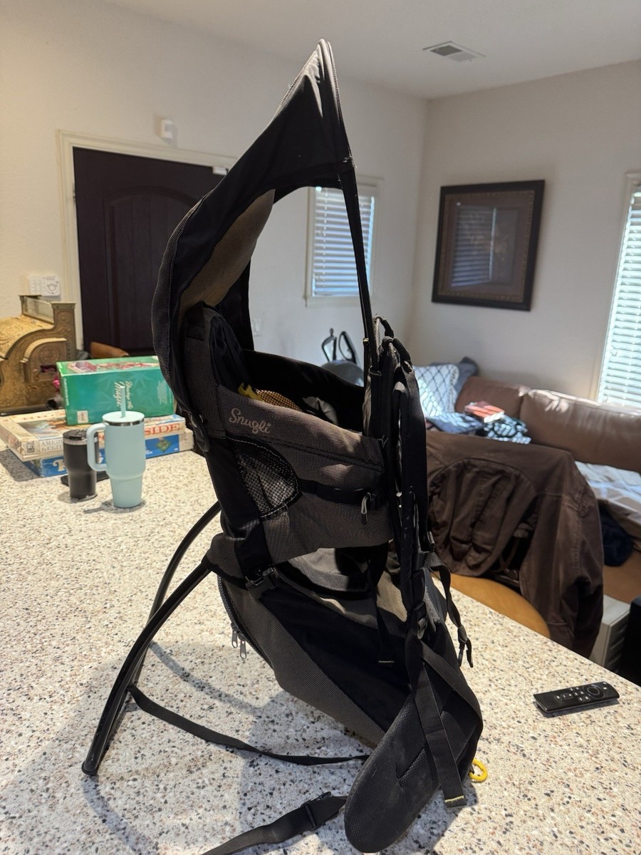 Cross Country Evenflo Snugli Hiking Carrier Backpack w/ Kickstand  Lightweight