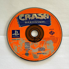 Crash Bandicoot PS1 Disc Only NTSC-U/C 1996 black label/ first print