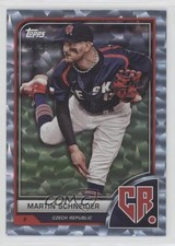 2023 Topps World Baseball Classic Cracked Ice Foil 12/99 Martin Schneider 0e4z