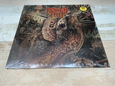 POWER TRIP MANIFEST DECIMATION  RARE LTD TO 300 COPIES EXCLUSIVE YELLOW VINYL LP