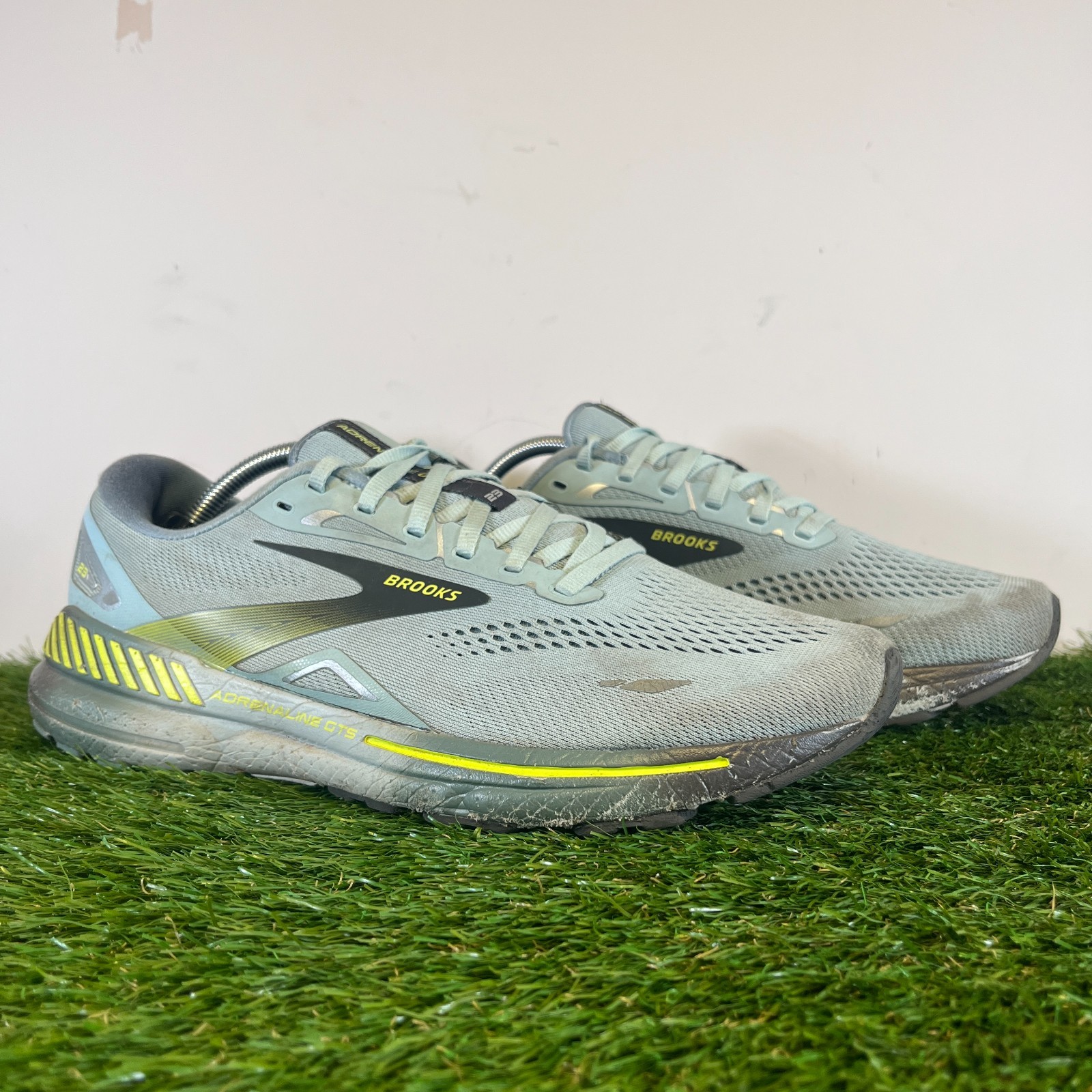 Brooks Trainers 9.5 Men's Blue Adrenaline GTS 23 Comfort Walking Running Shoes