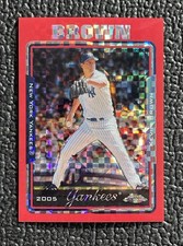 🔥KEVIN BROWN 2005 TOPPS CHROME RED XFRACTOR #'d 06/25!🔥YANKEES!