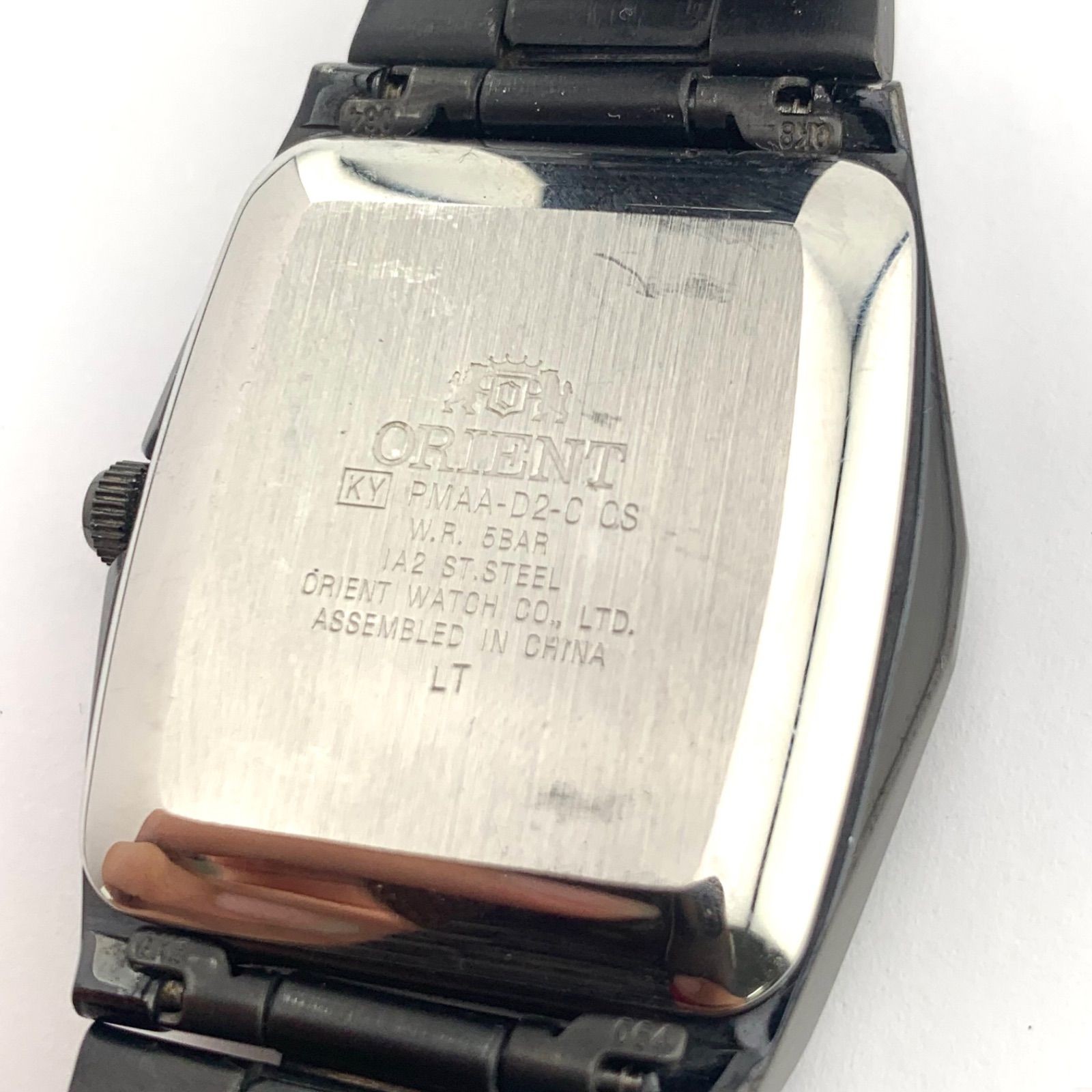 ORIENT Automatic Black Square Watch with Date Dis… - image 7