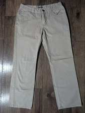 The Original Youstar Women's Khaki Jeans w/ Back Pocket Flannel Inserts XL