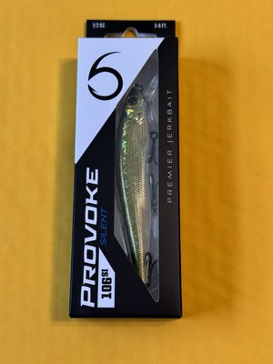 6th Sense Provoke 106SI Silent Jerk Bait 106mm 1/2oz 3 -6   Milliken s Flasher