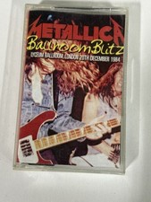 METALLICA "Ballroom Blitz" live Dec 20th 1984 CASSETTE Thrash SOUNDBOARD AUDIO