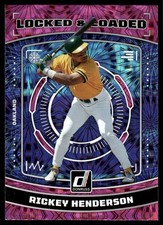 Rickey Henderson 2023 Donruss #LL6 Oakland Athletics FREE SHIPPING AutographDen