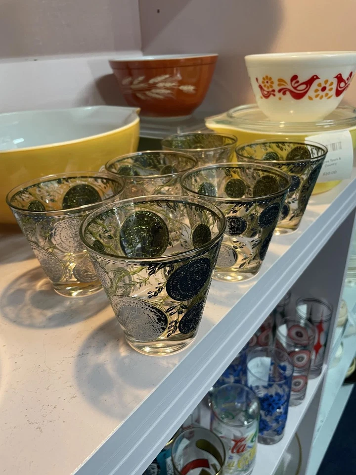 Copos à moda antiga moeda de prata Culver Midas  - Imagem 3 de 4