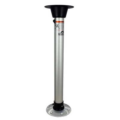 Springfield 2-3/8'' Thread-Lock&trade; Uni-Lock Table Pedestal Package - 27'' 1...