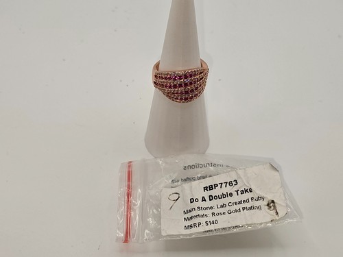 Bomb Party July Ring Size 9 RBP7763 Do A Double Take - Picture 5 of 5