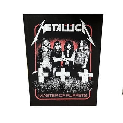 Large Metallica Master Of Puppets Band Sew On Battle Jacket Patch - OFFICIAL