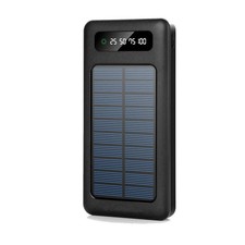 Batteria Esterna Power Bank 15800mah Solare 2.1a USB Type-c Iphone - Miniatura 1