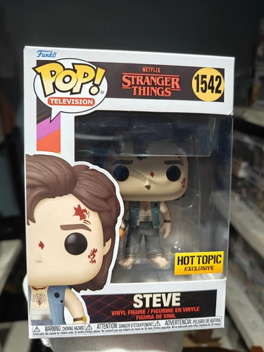 Stranger Things: Steve With Flashlight Hot Topic Exclusive Funko Pop #1542