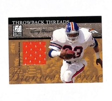 2004 Donruss Elite Tony Dorsett Throwback Threads Jersey Card 97/150 Broncos