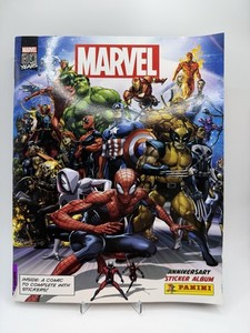 Marvel Comics 80 Years Anniversary Sticker Album Panini (Last two Pics Stickers)