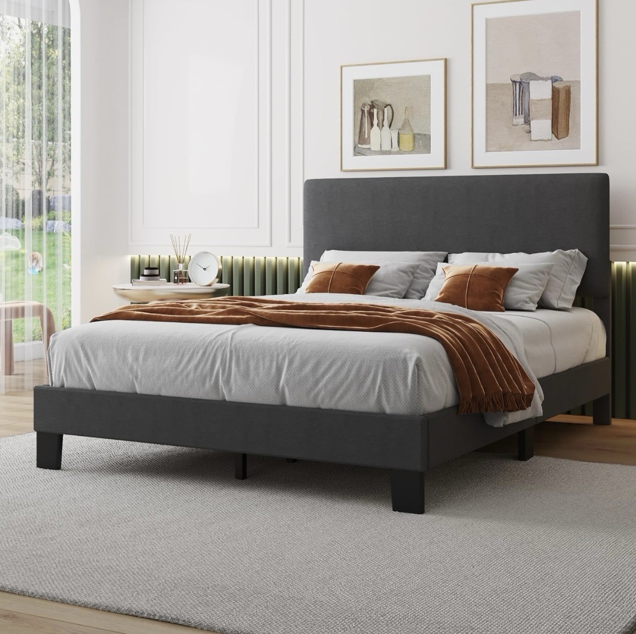 With Headboard