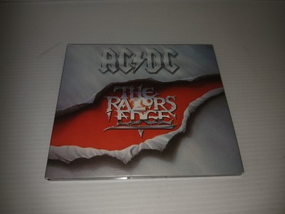 AC/DC Razor Edge Music CD (Very Good Shape) Free Ship
