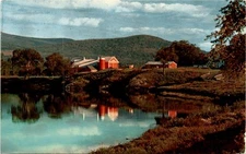 BOSTON, MASS, BARNET, VERMONT, CONNECTICUT RIVER, Postcard