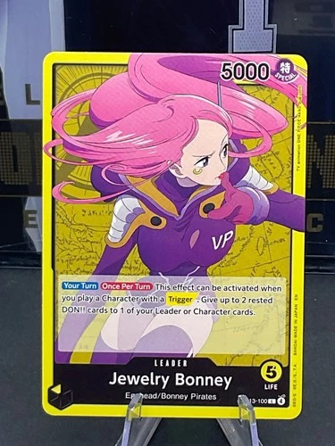 Jewelry Bonny (Leader) OP13-100 Carrying On His Will One Piece Card Game