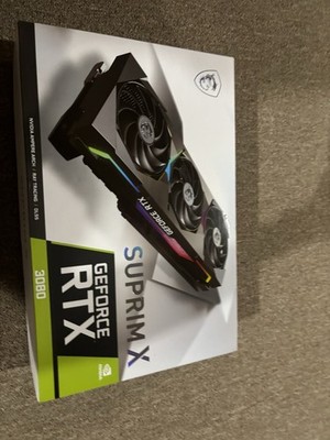 MSI GeForce RTX 3080 SUPRIM X 10GB GDRR6X Graphics Card (RTX 3080 MSI GeForce RTX 3080 SUPRIM X 10GB GDRR6X Graphics Card (RTX 3080