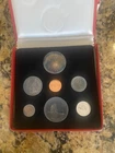 Beautifully Toned 1967 Royal Canadian Mint 7 Coin Proof Set .80 Silver