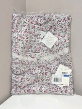 EILEEN WEST C5820200 BERRY FLORAL 100 COTTON LONG SLEEVE NIGHTGOWN X-Large XL