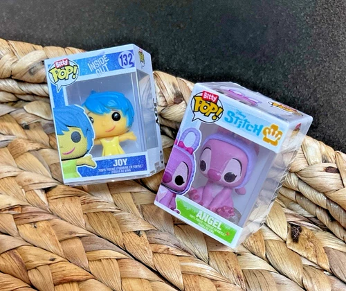Funko Bitty Pop Joy Inside Out #132 & Angel Easter Disney 2-Pack Figures