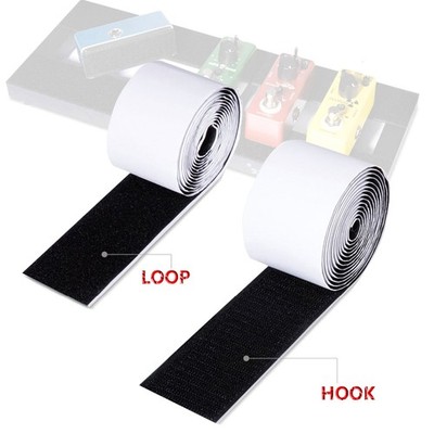 Guitar Pedalboard Pedal Mounting Tape Length 2M Width 5CM LOOP+HOOK HVKN