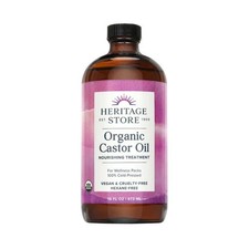 Organic Castor Oil 16 Oz by Heritage Store