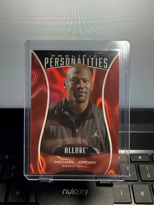 2025 Allure SE Prolific Personalities Molten Red /199 Michael Jordan HOF #pps