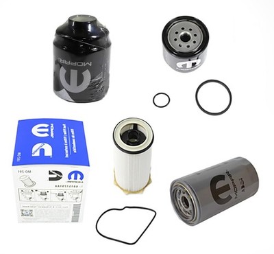 Mopar Genuine OEM Filters Bundle, Dodge Ram 6.7L Cummins Diesel Filter set; F...
