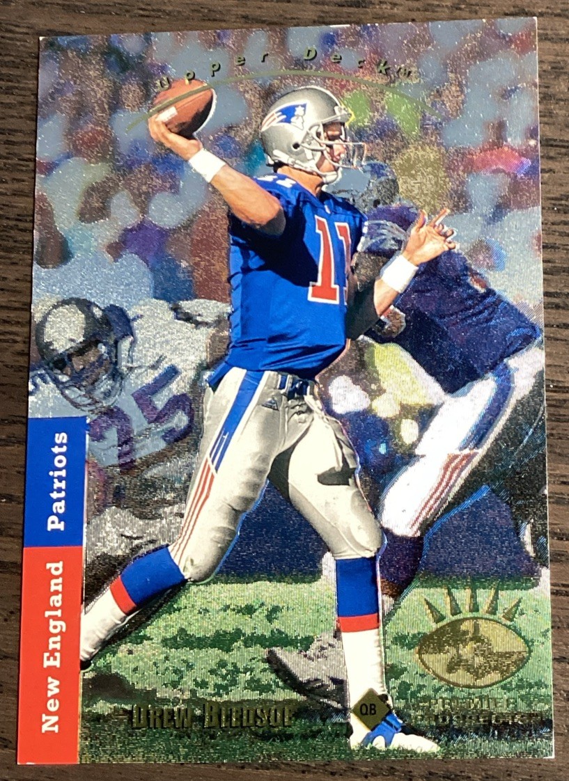 1993 Upper Deck SP - Drew Bledsoe #9 Rookie Card Foil Patriots!