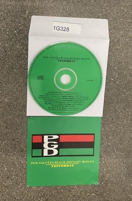 Yesterday by PGD Salutes Black History Month (CD, 1992) No Case #1G328