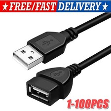 High-Speed USB-USB Extension Cable USB 2.0 Ad...