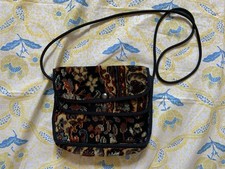 Vintage carpet bag boho Carpet Bags of Suffolk  cross body shoulder