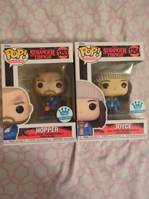 Funko Pop Stranger Things Hopper And Joyce Set Of 2