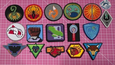 BattleTech Clan Inv Kickstarter - Faction PATCH - GENUINE CATALYST - Swag NEW!