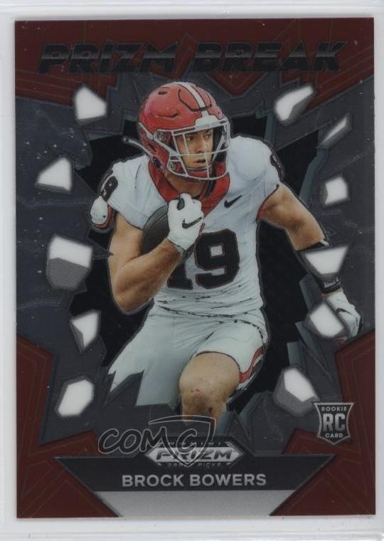 2024 Panini Prizm Draft Picks Prizm Break Brock Bowers #PB-BBS Rookie RC 8d4