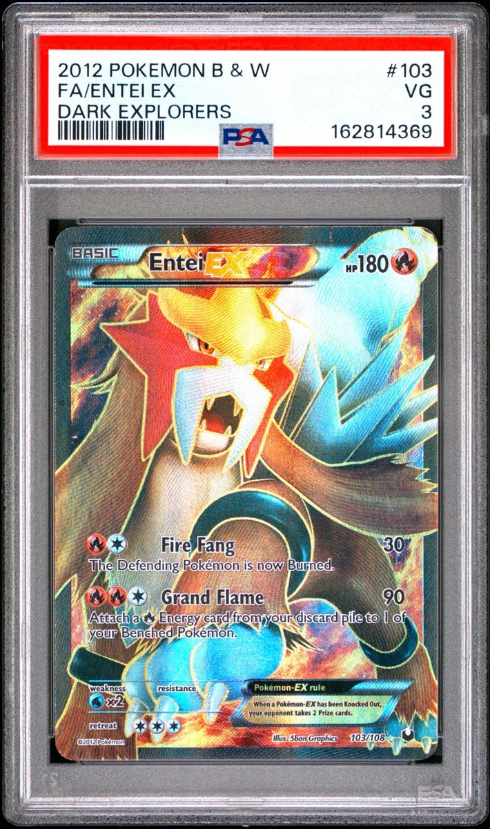 entei ex pokemon card Pokemon Pocket TCG Card 2 Star Full Art Entei EX Rainbow Rare Secluded DIGITAL