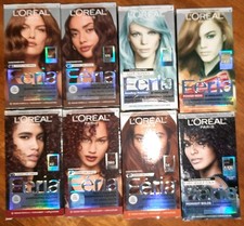 8 Count L'Or al Feria Permanent Cream Hair Dye Assorted Shades