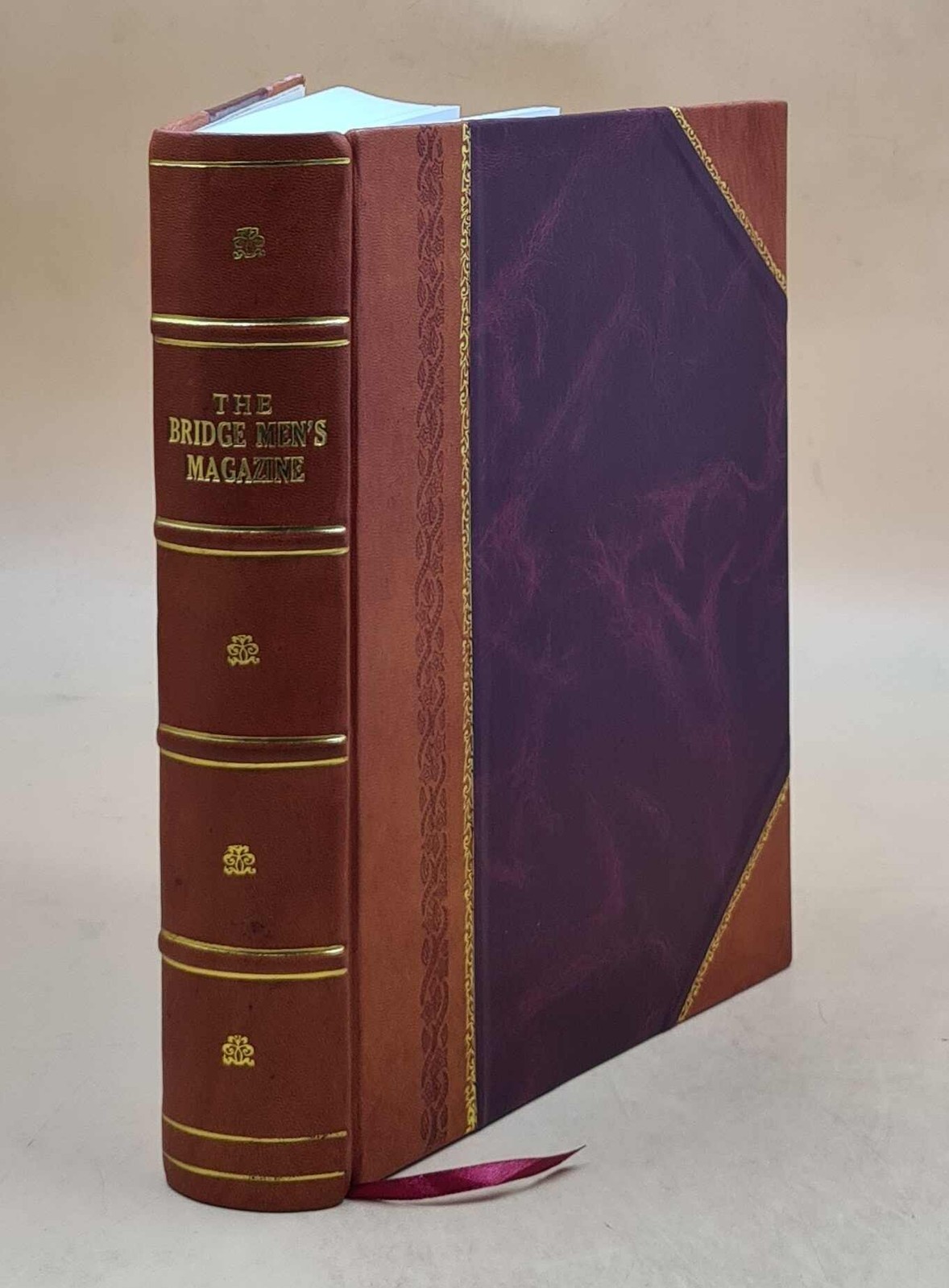 The Bridgemen's magazine. Volume 25 1925 [Leather Bound]
