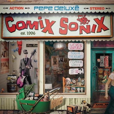 Pepe Deluxé - Comix Sonix (CD) ***NEW*** Shrinkwrapped