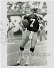 1989 Press Photo Don Majkowski, Green Bay Packers Quarterback at Football Game