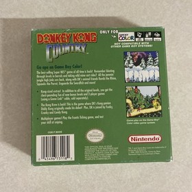 Game Boy Color GBC Donkey Kong Country CIB