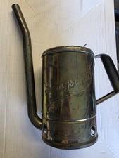 Vintage Swingspout Huffman Mfg Co Half Gallon Oil Can 44 MINN Made In USA